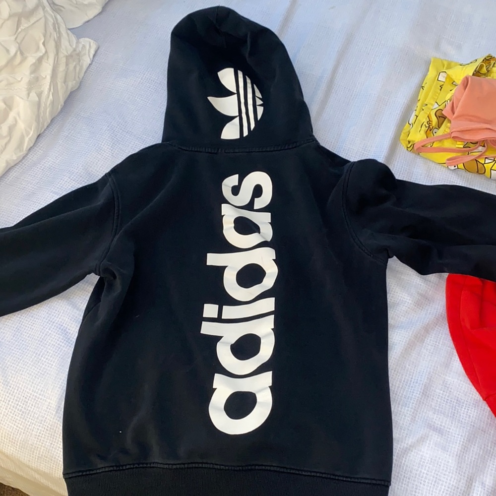 Adidas black hoodie, size Medium
